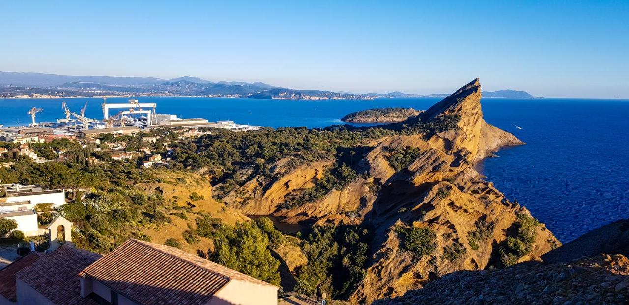 Appartement Vue Mer Avec Parking Ferme La Ciotat Zewnętrze zdjęcie
