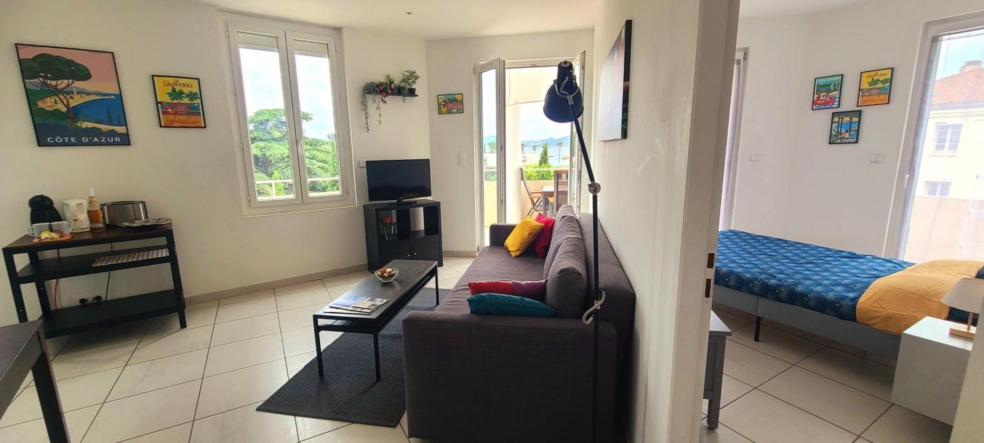 Appartement Vue Mer Avec Parking Ferme La Ciotat Zewnętrze zdjęcie