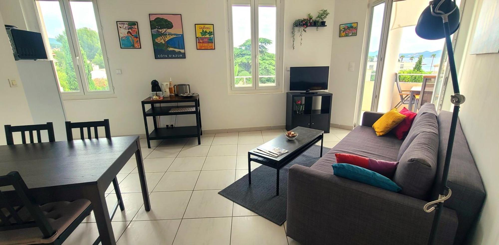 Appartement Vue Mer Avec Parking Ferme La Ciotat Zewnętrze zdjęcie